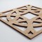 Ekena Millwork Medium Brownsville Decorative Fretwork Wood Wall Panels, Red Oak, 15 3/8"W x 15 3/8"H x 3/8"T WALW16X16X0375BNERO - alternate 6